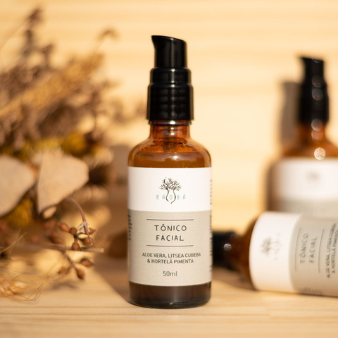Tônico Facial Peles Oleosas e Mistas - Baobá Saboaria