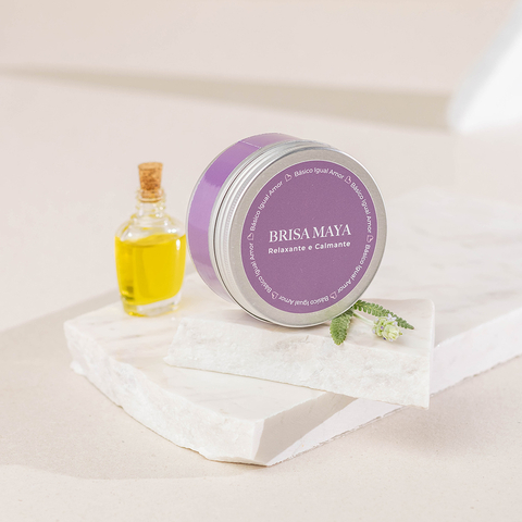 Vela Brisa Maya da B.I.A em versão pocket, menorzinha! Que ideia genial! Para levar onde quiser e aromatizar ambientes menores que você compra na Make a Pause.