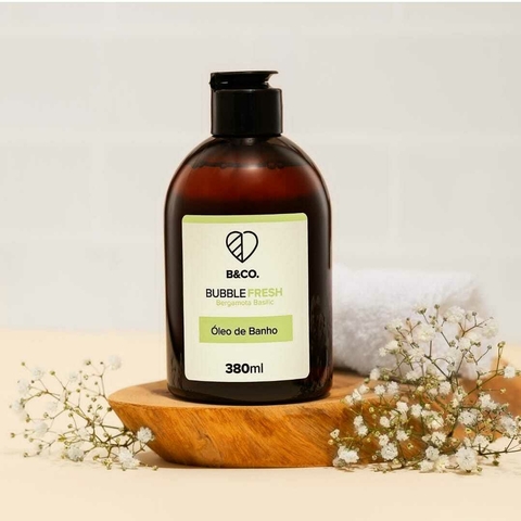 O Óleo de Banho da linha Fresh é um óleo com enxágue.  A gente ama por aqui! Ele deve ser usado no banho, pois precisa de enxágue, tudo bem? 