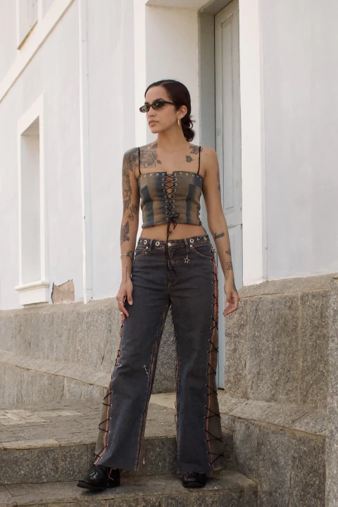 CALÇA RUBI - PEÇA ÚNICA - comprar online