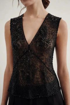 Musculosa Eleonora Negra