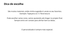 Bolsa botões/ encomenda personalizada