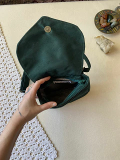 Pochete folha verde/ encomenda - Campana