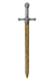ESPADA DE BRONCE CON ESCUDO MEDIEVAL - comprar online