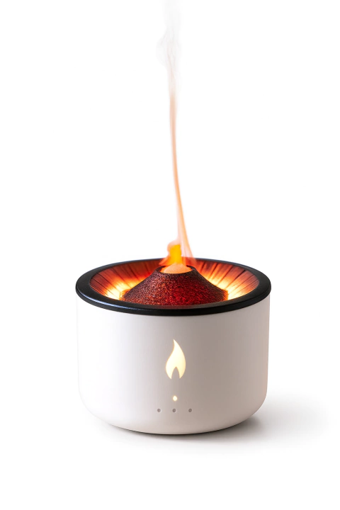 HUMIDIFICADOR ERUPCION VOLCAN C/ CONTROL REMOTO
