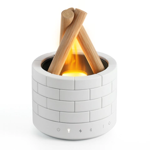 HUMIDIFICADOR AROMATIZANTE LLAMA SIMULADA A PILA - comprar online