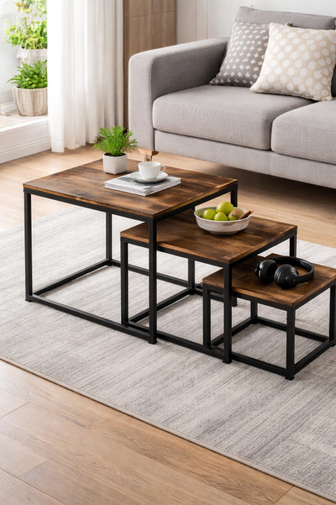 MESA RATONA 3 PIEZAS - comprar online