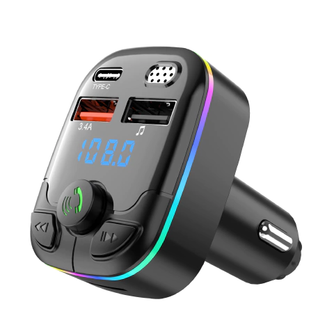 REPRODUCTOR INALÁMBRICO BLUETOOTH PARA AUTO RGB - comprar online