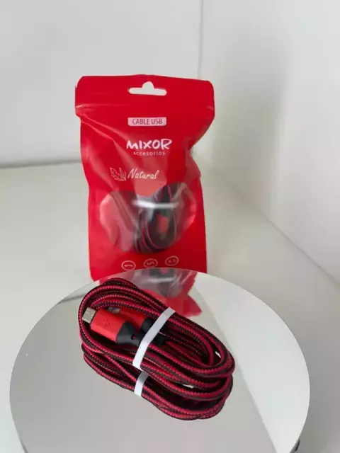 CABLE V8 NATURAL 1M *