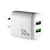 CARGADOR 30W + CABLE TIPO-C XAEA INTENSIFY 2 PUERTOS *