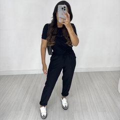 Calça linho barra Italiana - M de Menina