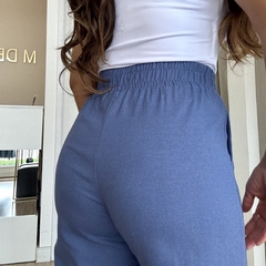 Calça linho barra Italiana - loja online