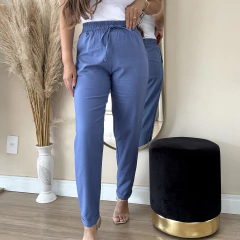 Calça linho barra Italiana