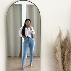Calça Mom Elastano - comprar online