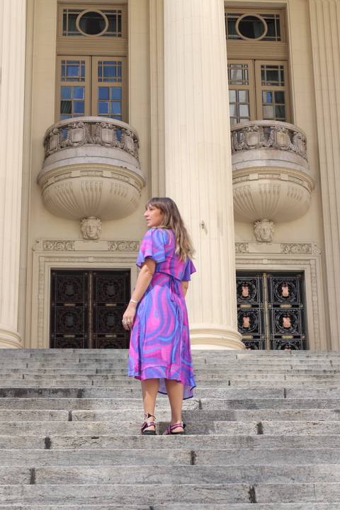 Vestido Transpassado Moorei