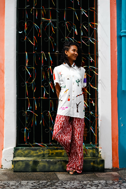 Camisa Awêry Arte por Nikiela Farias