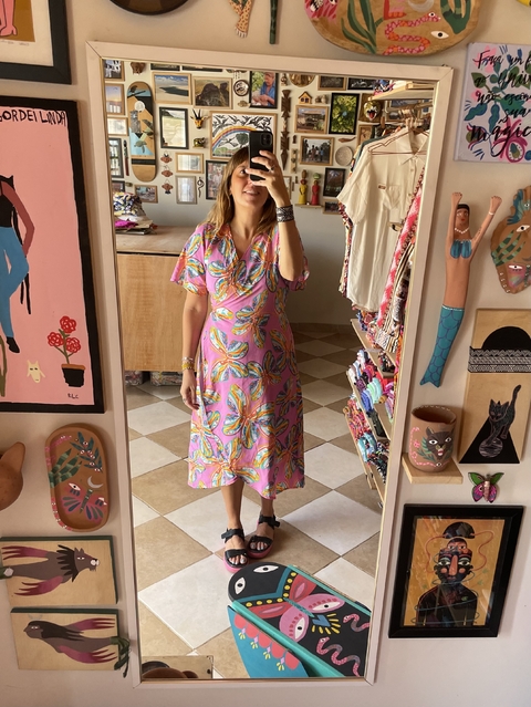 Vestido Transpassado Toari