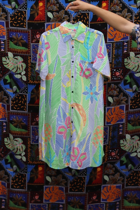 Vestido Camisa Lizarda