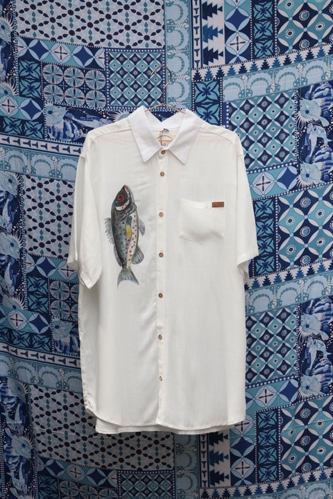 Camisa Awêry Arte por Silvia Abramant