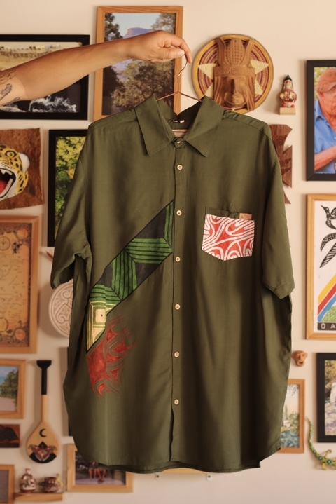Camisa Awêry Arte por Pitoroco Pataxó