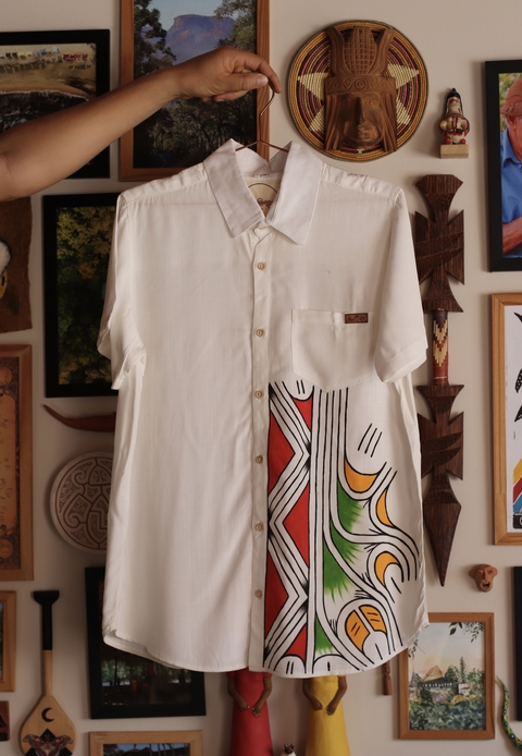 Camisa Awêry Arte por Pitoroco Pataxó