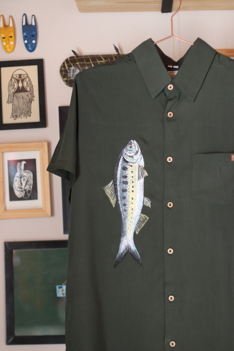 Camisa Awêry Arte por Silvia Abramant - comprar online