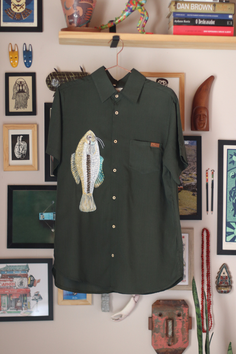Camisa Awêry Arte por Silvia Abramant - comprar online