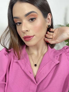 Conjunto Oval Banhado a Ouro 18k na internet