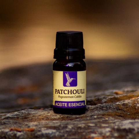 Aceite Patchouli 10cc. - 100% Puro