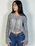Blusa manga longa flare REF8026 MEIN