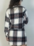 Conjunto cropped e saia xadrez em lã REF1836 na internet