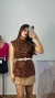 Colete analu gola maxi em tricot JJ267 - Loja Hipátia