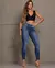 Calça Jeans com bolso relógio duplo Consciência Jeans REF24507