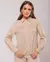 Camisa em courino e suede Consciência Jeans REF9544 na internet