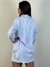 Conjunto listrado camisa botão e short unifloc REF2663 - comprar online