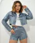 Short mom barra fio metalizado Consciência Jeans REF24339