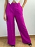 Calça pantalona em crepe com friso frontal REF42 - comprar online