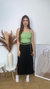Saia midi em alfaiataria social - comprar online