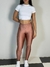 Calça legging cintura alta com bolso brilhosa K2B Lirasi