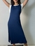 Vestido viscolycra com aberturas laterais manga muscle tee - comprar online