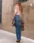 Calça jeans com barra desfiada Consciência Jeans REF23792 - comprar online