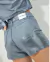 Short mom barra fio metalizado Consciência Jeans REF24339 - Loja Hipátia