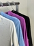 Imagem do Blusa manga 3/4 com gola alta e brilho viscolycra REF284