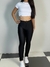 Calça legging K2B com botão e zíper na barra brilhosa Jocileide - Loja Hipátia