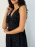 Imagem do Vestido de poá longo alcinha regulavél
