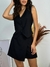 Conjunto em alfaiataria colete + short saia REF1305 na internet