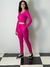 Conjunto blusa e calça tecido moletinho canelado K2B Lisarina