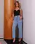 Calça Jeans Feminina Mom Básica REF00133 Sky
