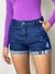 Short Jeans mom K2B cintura alta 100% jeans Charlena na internet