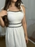 Vestido longo Juliana com bordados - comprar online